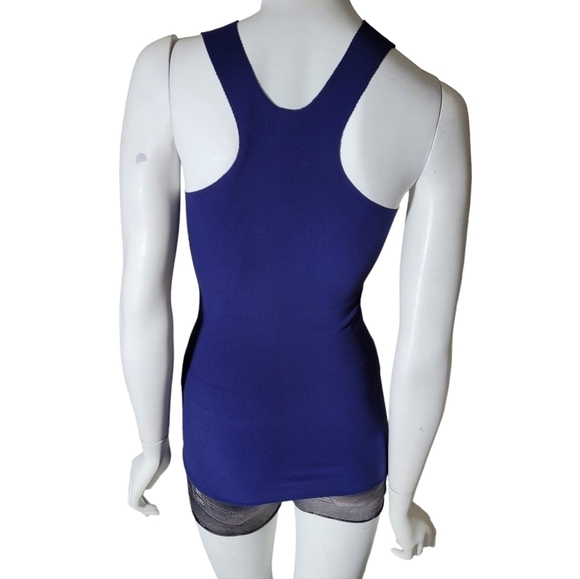 Intimately Free People Navy Blue Racer Back Tank Top XS/S - Picture 2 of 6